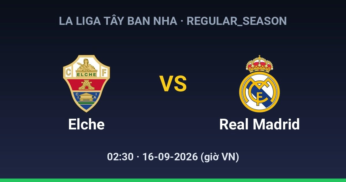 Elche CF vs Real Madrid CF